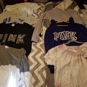 Victoria secret pink shirts
